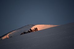 03B Sunrise On Mount Elbrus West Peak From Below The Traverse.jpg